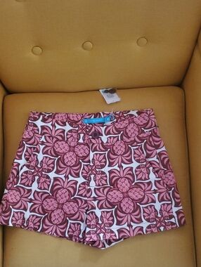 Tori Richard Pink Pineapple Shorts